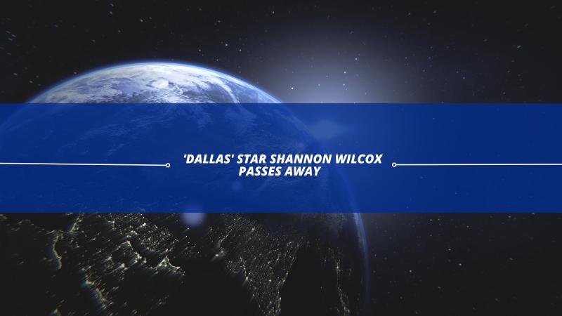 Beloved 'Dallas' Star Shannon Wilcox Passes Away