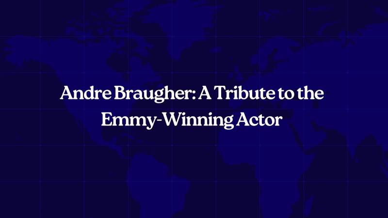 Andre Braugher: A Tribute to the Emmy-Winning Actor