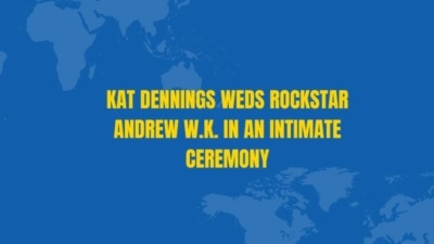Kat Dennings Weds Rockstar Andrew W.K. in an Intimate Ceremony