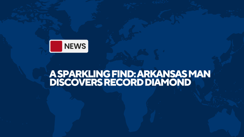 A Sparkling Find: Arkansas Man Discovers Record Diamond