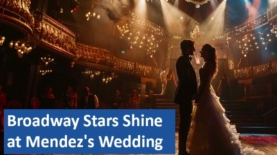 Broadway Stars Shine at Mendez's Wedding
