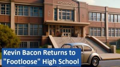 Kevin Bacon Returns to "Footloose" High School