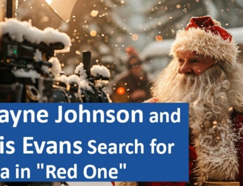 Dwayne Johnson and Chris Evans Search for Santa in “Red One”