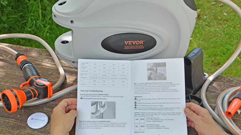 About the Manufacturer VEVOR Retractable Hose System in Test