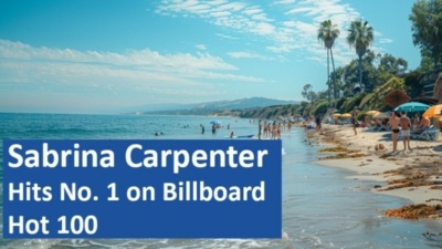 Sabrina Carpenter Hits No. 1 on Billboard Hot 100