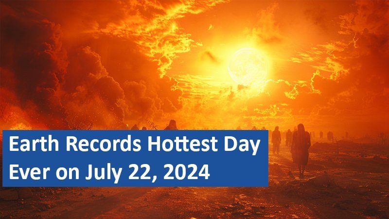 Earth Records Hottest Day Ever on July 22, 2024