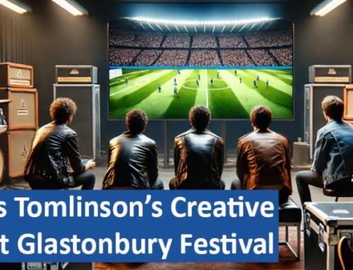 Louis Tomlinson’s Creative Fix at Glastonbury Festival
