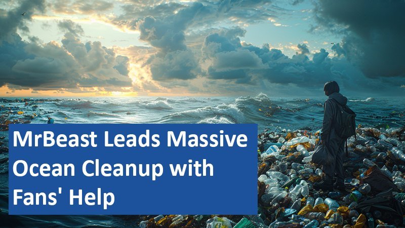 MrBeast Leads Massive Ocean Cleanup with Fans' Help