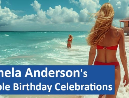 Pamela Anderson’s Simple Birthday Celebrations
