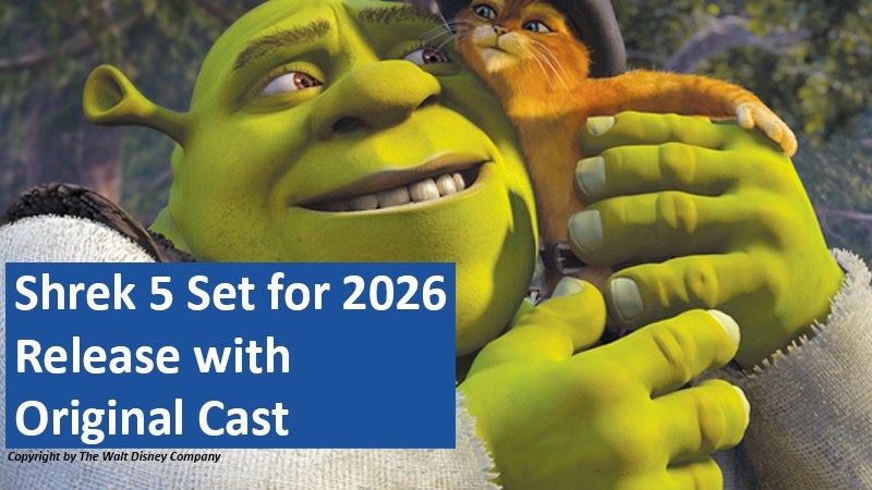 Shrek 5 Set for 2026 Release with Original Cast