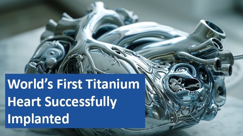 World’s First Titanium Heart Successfully Implanted