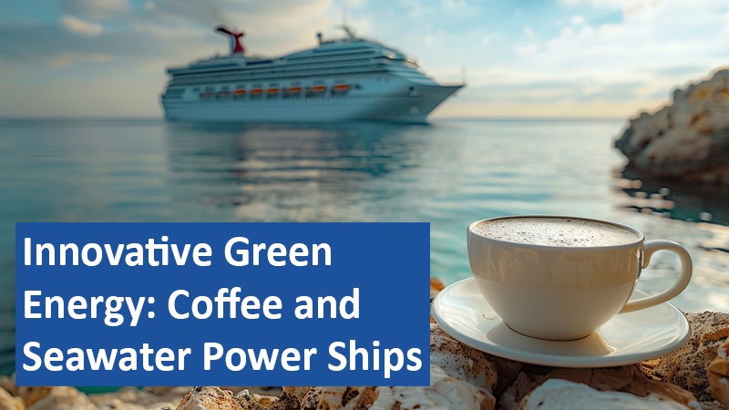 Innovative Green Energy: Coffee and Seawater Power Ships