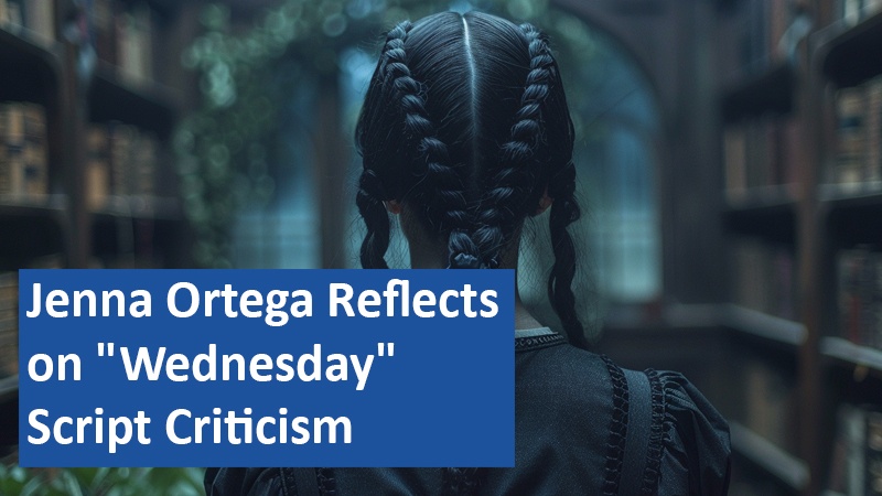 Jenna Ortega Reflects on "Wednesday" Script Criticism