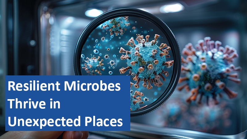 Resilient Microbes Thrive in Unexpected Places