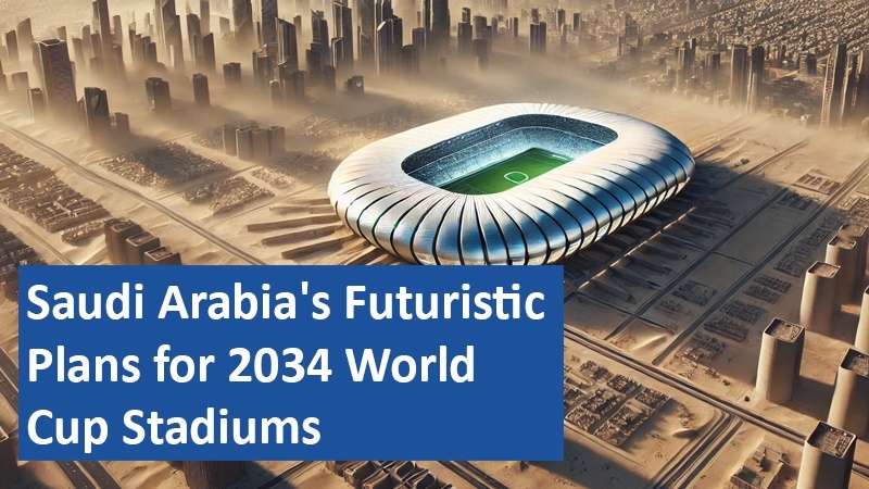 Saudi Arabia's Futuristic Plans for 2034 World Cup Stadiums