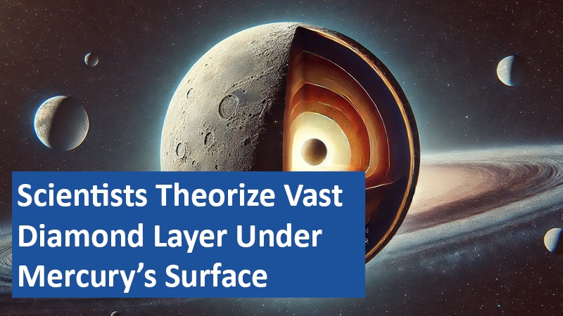 Scientists Theorize Vast Diamond Layer Under Mercury’s Surface