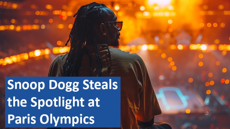 Snoop Dogg Steals the Spotlight at Paris Olympics