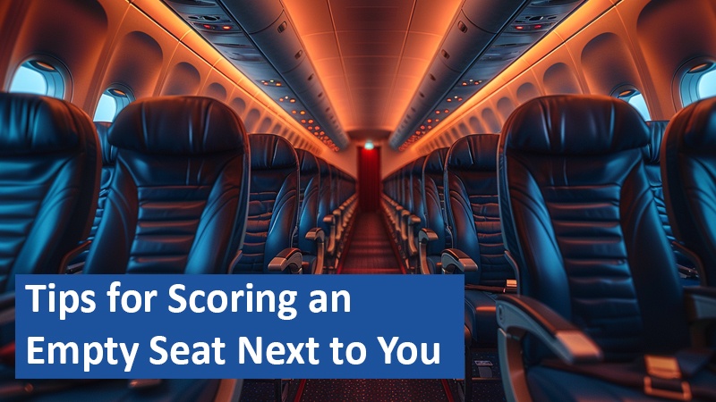 Tips for Scoring an Empty Seat Next to You