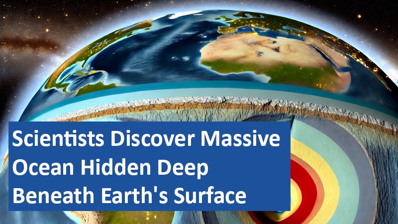 Scientists Discover Massive Ocean Hidden Deep Beneath Earth's Surface