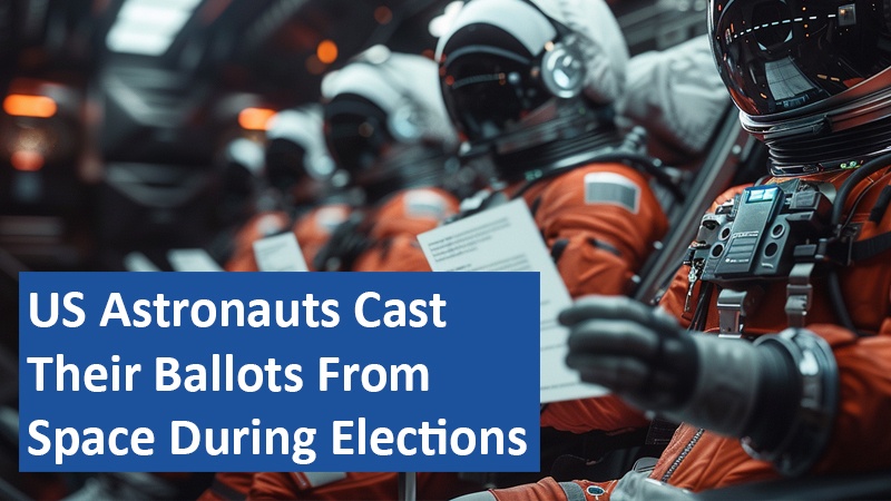 US Astronauts Cast Their Ballots From Space During Elections