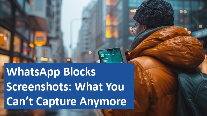 WhatsApp Blocks Screenshots: What You Can’t Capture Anymore