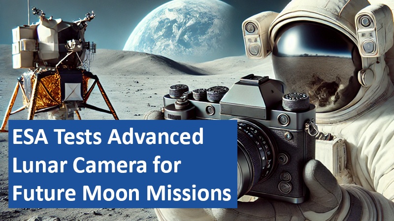 ESA Tests Advanced Lunar Camera for Future Moon Missions