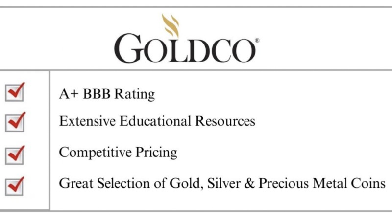 Goldco: Best Gold IRA rollover & Buyback Program (4.6/5)