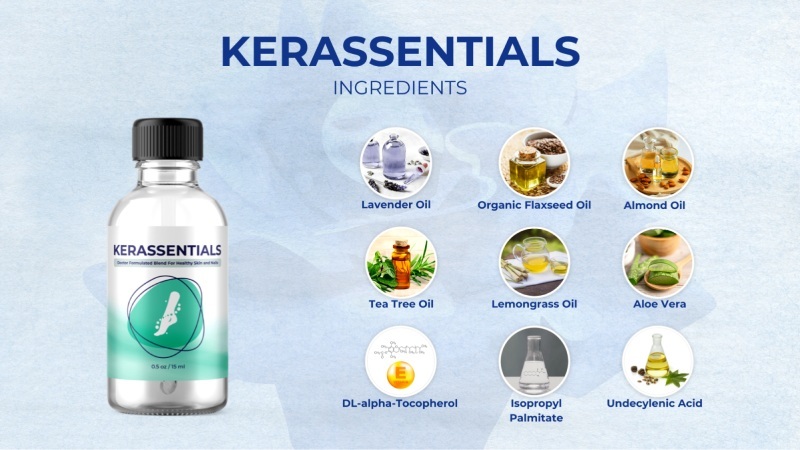 What Ingredients Are Added To Kerassentials Oil?