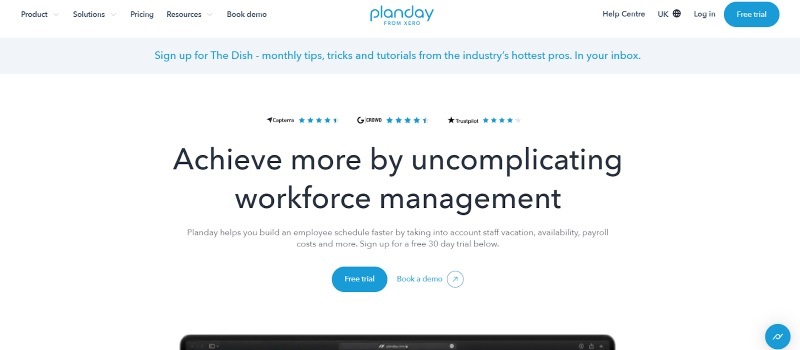 Planday, a Retail and Hospitality Workforce Management Tool