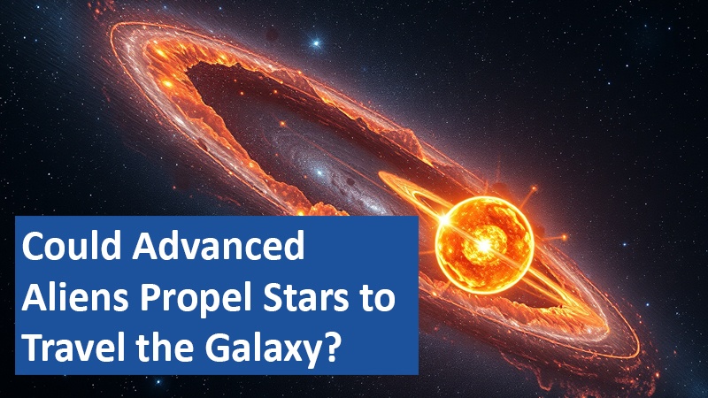 Could Advanced Aliens Propel Stars to Travel the Galaxy?