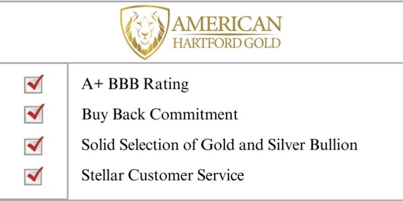 American Hartford Gold: Runner Up - Great Fee Structure (4.8/5)