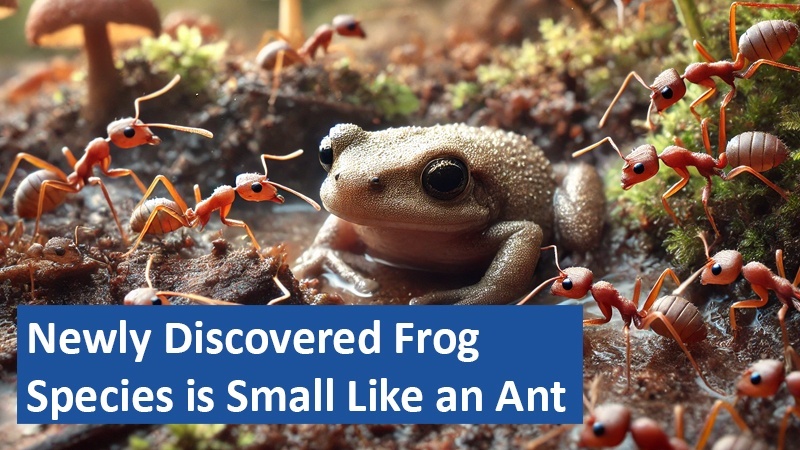 Newly Discovered Frog Species is Small Like an Ant