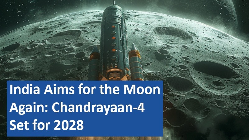 India Aims for the Moon Again: Chandrayaan-4 Set