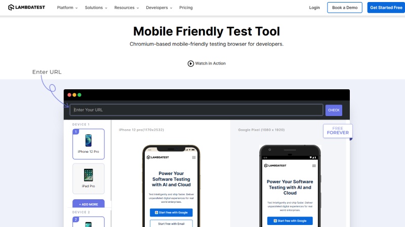 Mobile Friendly Test: Cross-Device Compatibility