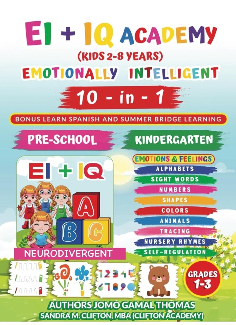 Want To Raise Smart and Happy Kids? 
Do these 4 things to boost EQ and IQ, to teach Emotional Intelligence, Empathy & Resiliency, says parenting expert Sandra Clifton 
