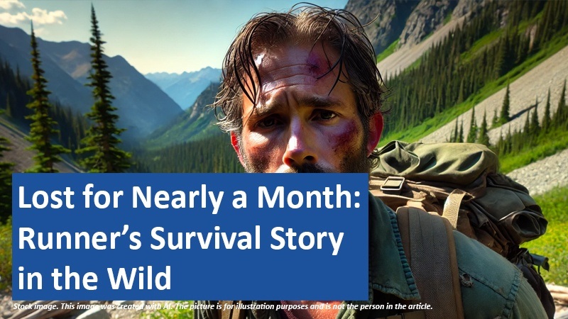 Lost for Nearly a Month: Runner’s Survival Story in the Wild