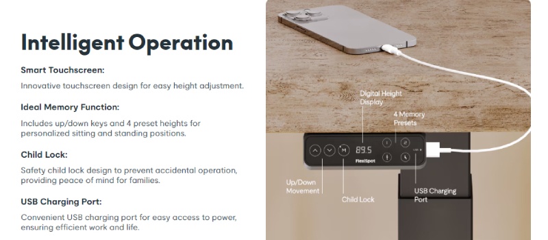 Convenient USB Charging Port