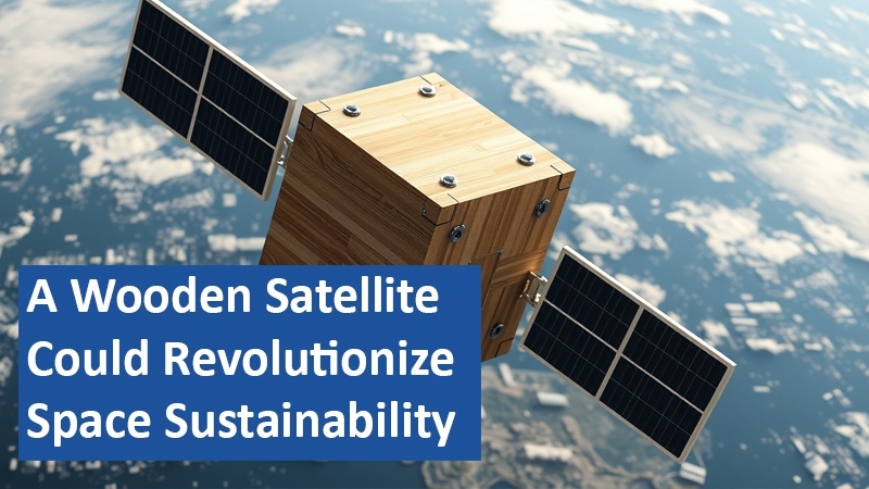 A Wooden Satellite Could Revolutionize Space Sustainability