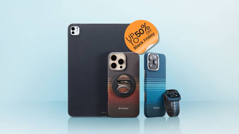 iPhone 16 & iPad Cases And More: Up To 50% Off With Pitaka Black Friday’s Sale!