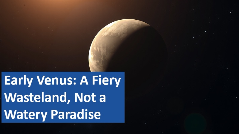 Early Venus: A Fiery Wasteland, Not a Watery Paradise