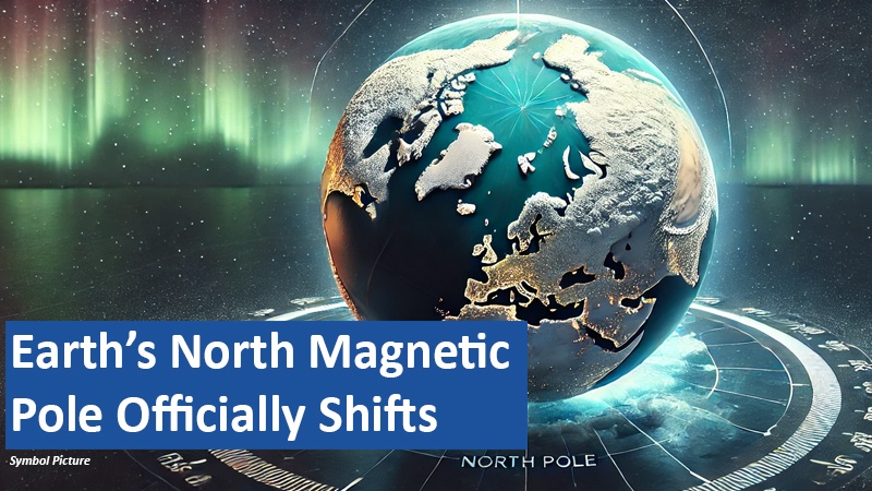 Earth’s North Magnetic Pole Officially Shifts