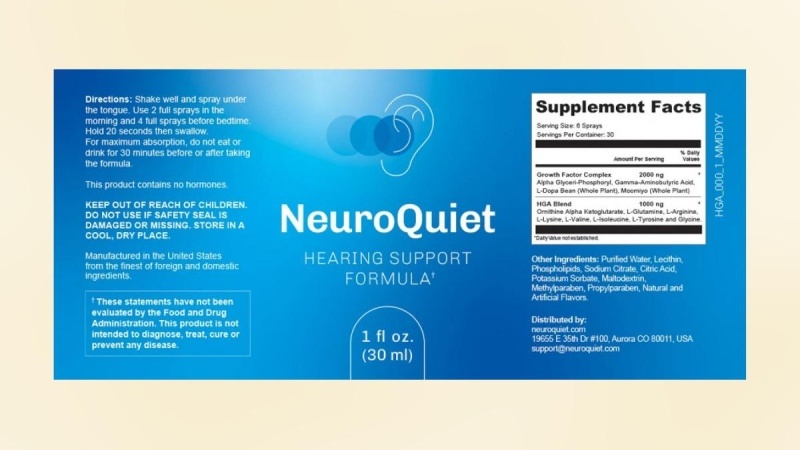 How To Consume NeuroQuiet Drops?