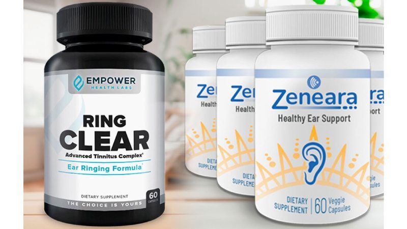 Ring Clear vs Zeneara - Helpful Tinnitus Support Supplements Reviewed