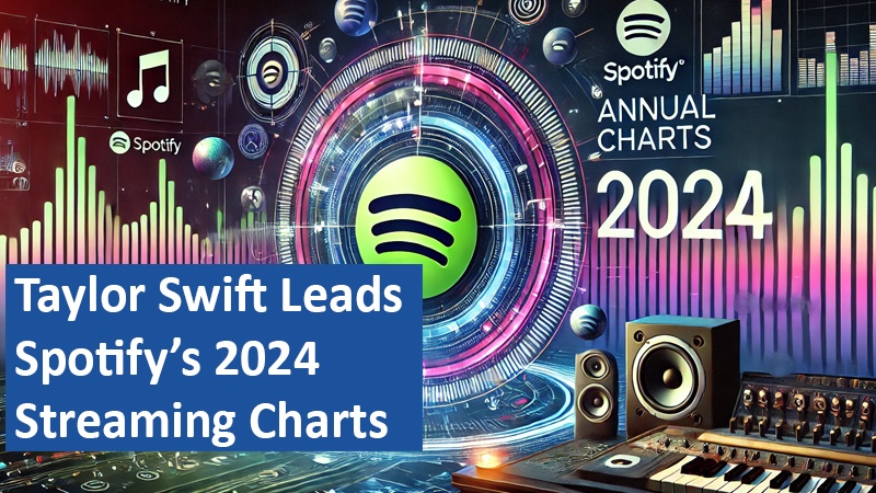 Taylor Swift Leads Spotify’s 2024 Streaming Charts