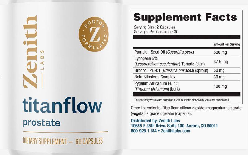 TitanFlow Ingredients: Breaking Down the Formula