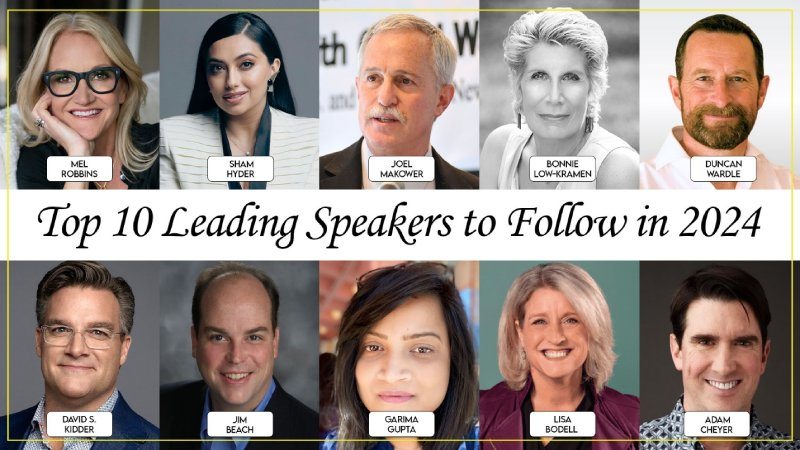 Top 10 Leading Speakers to Follow in 2024