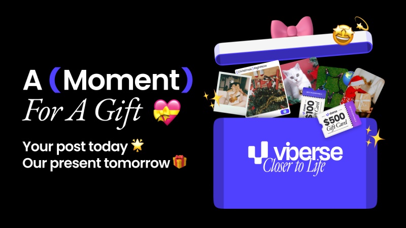 Viberse Announces Year-End Campaign Offering $3,500 in Prizes for Cherished Moments