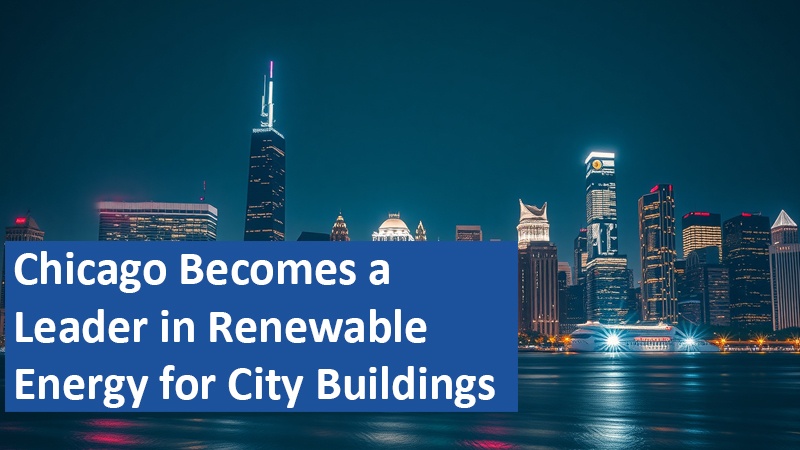 Chicago Becomes a Leader in Renewable Energy for City Buildings