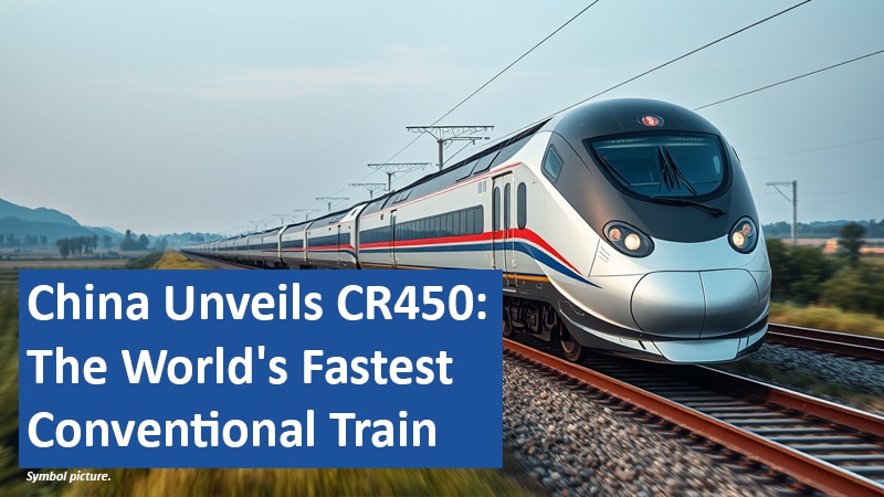 China Unveils CR450: The World's Fastest Conventional Train