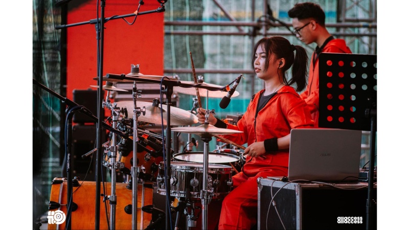 Discovering Her Beat: An Exclusive Conversation with Tora Drums, Vietnam's Up-and-Coming Drummer